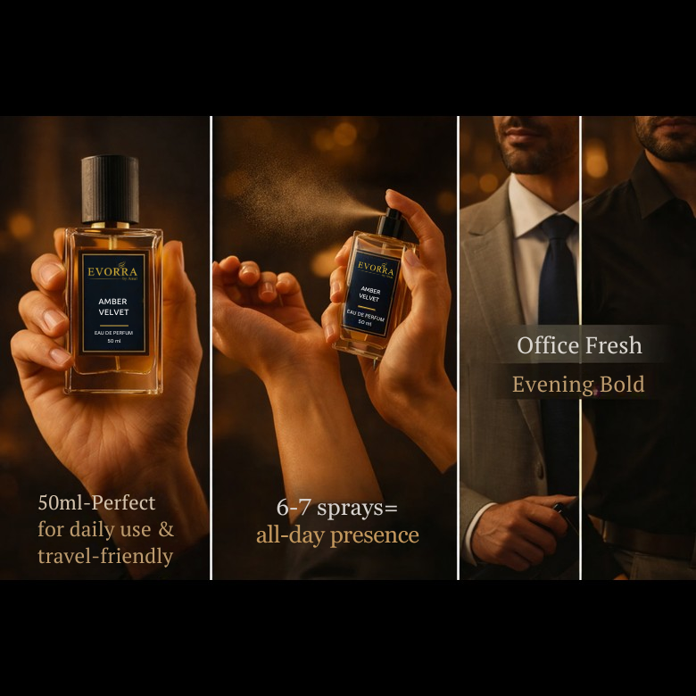 Amber Velvet – 50ml Unisex Signature Perfume With Free 3ml Tester (EDP)
