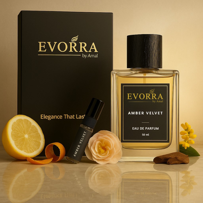 Amber Velvet – 50ml Signature Perfume With Free 3ml Tester (EDP)